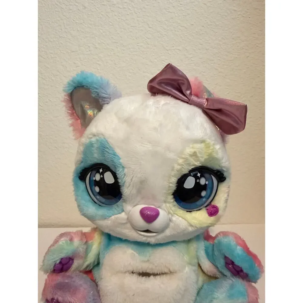 Peek-A-Roo Rainbow Panda & Baby Interactive Rainbow Plush Toy & Baby W/Sounds